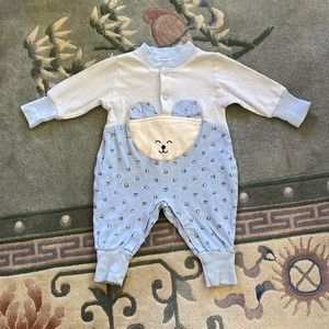 Bear baby jumper onesie